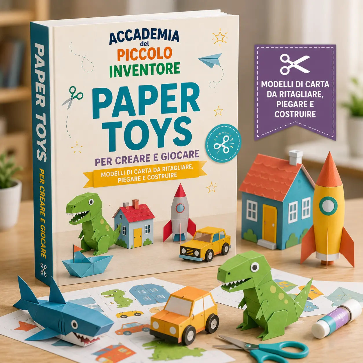 Paper Toys – Crea, Piega e Gioca
